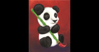 45 Minute Panda Painting by LEARN Anytime Anywhere