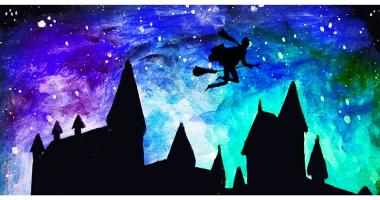 45 Minute Hogwarts Painting by LEARN Anytime Anywhere