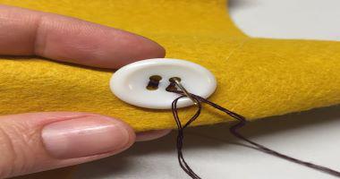 Crafts: Beginning Hand Sewing- Threading a Needle and Sewing on a Button