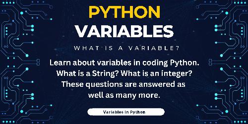 Coding 101 (Introduction and Variables)